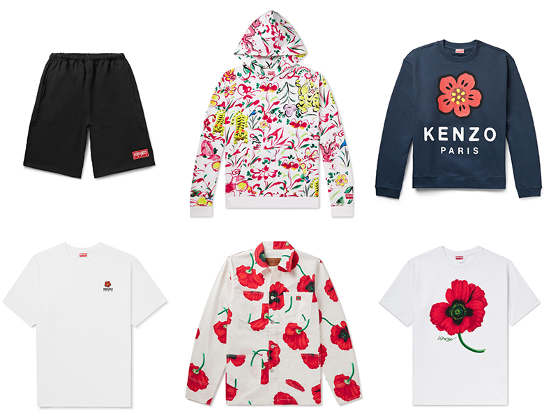 موقع MR PORTER يطلق مجموعة خاصة بعلامة كنزو
